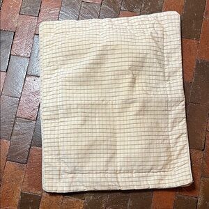 Two custom-made European shams